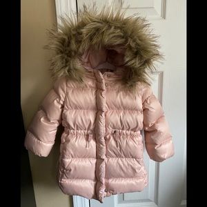 Gap Rose Bubble Coat girls size 2T